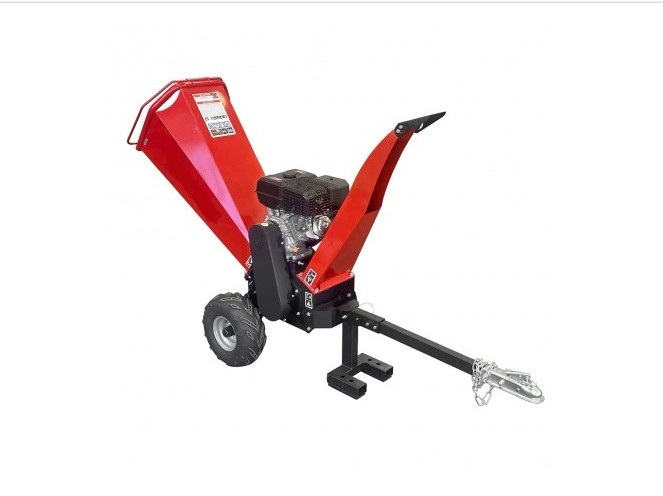 Chipeadora forestal 18HP Partida eléctrica y lanza de transporte