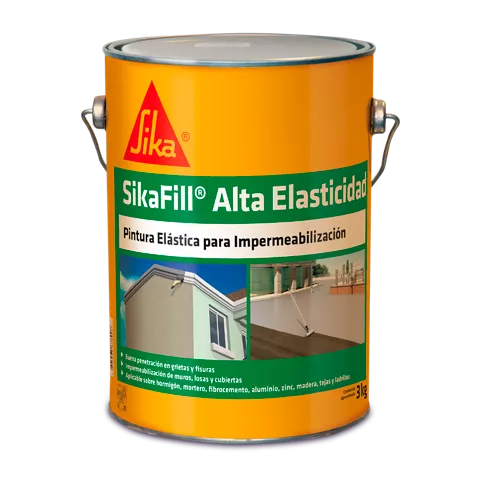SikaFill Alta Elasticidad (membrana liquida impermeable para cubiertas) 3 Litros Sika