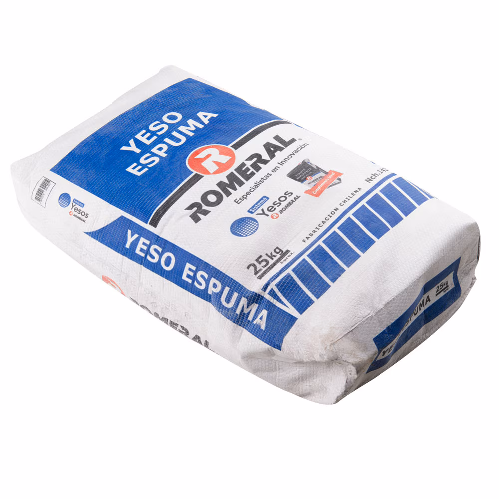 Yeso espuma 25k Romeral