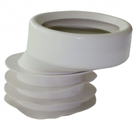 Manguito Flexible WC 110mm Excéntrico Hoffens