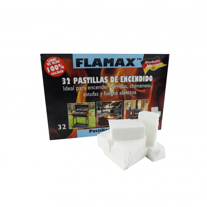 Iniciador de fuego Flamax 32 unidades sin olor