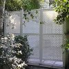 Treillage privacy Blanco 1.2 × 2.4 m PVC, DVP
