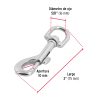 Bandola con destorcedor 4″ × 7/8″ Fiero