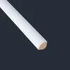 Moldura MDF blanca 1/4 rodón 20 × 20 × 2.4 m (CR2), Masisa