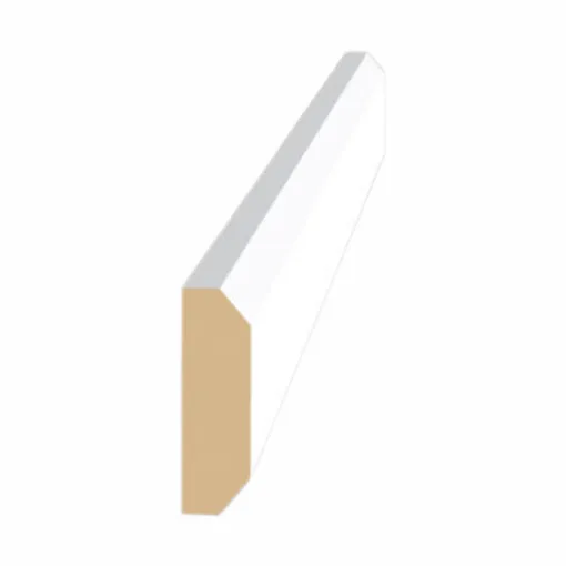 Moldura MDF blanca cubrejunta 9 x 29 x 2.4Mts (CJ13) Masisa