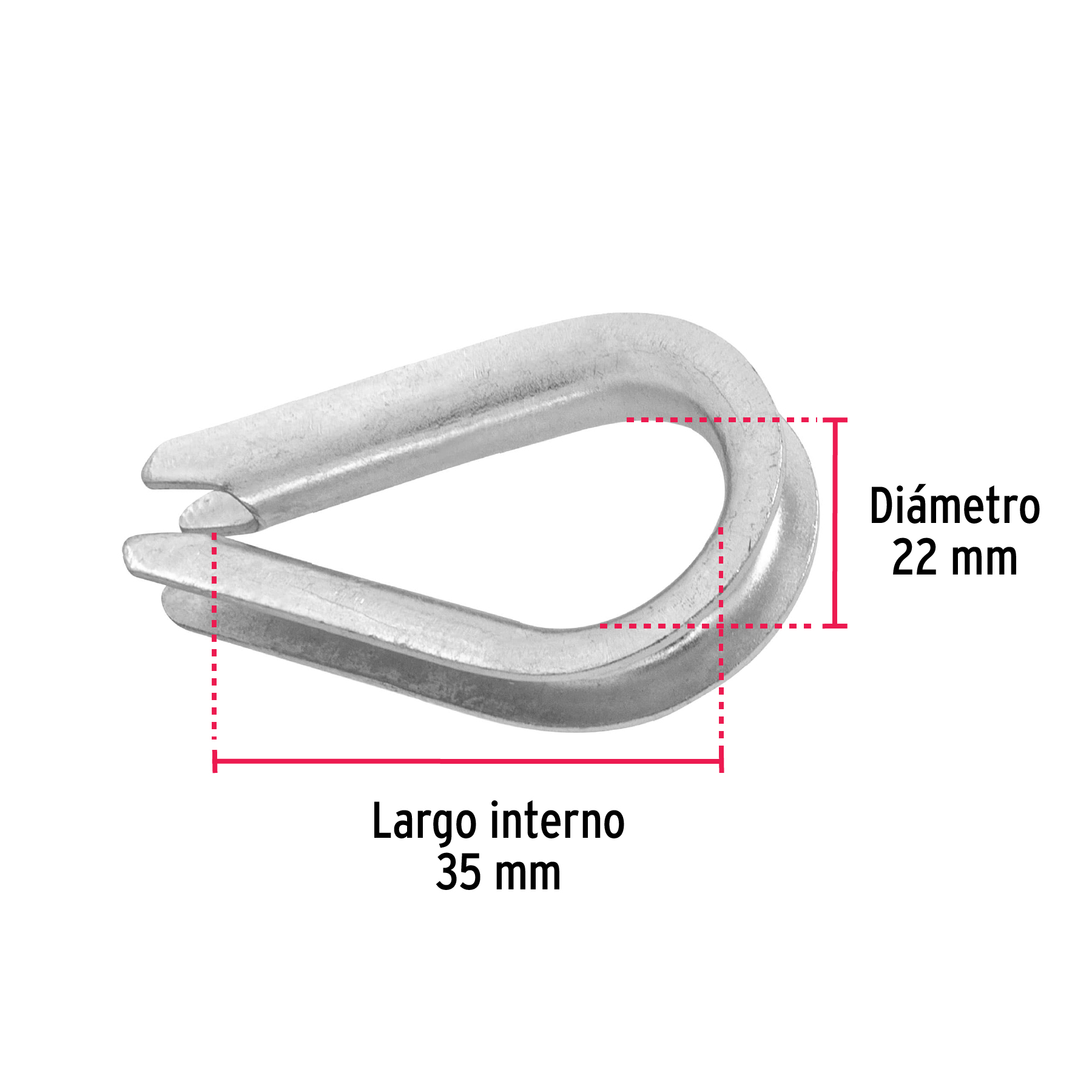 Guardacabo 3/16'' (49909) Fiero