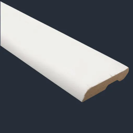 Moldura MDF blanca Guardapolvo rodón 12 x 69 x 2.4Mts (GP22) Masisa