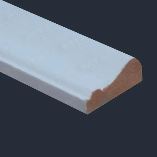 Moldura MDF blanca pilastra 12 x 29 x 2.4Mts (PL11) Masisa