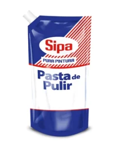 Pasta de pulir fina roja, 500 g, Sipa