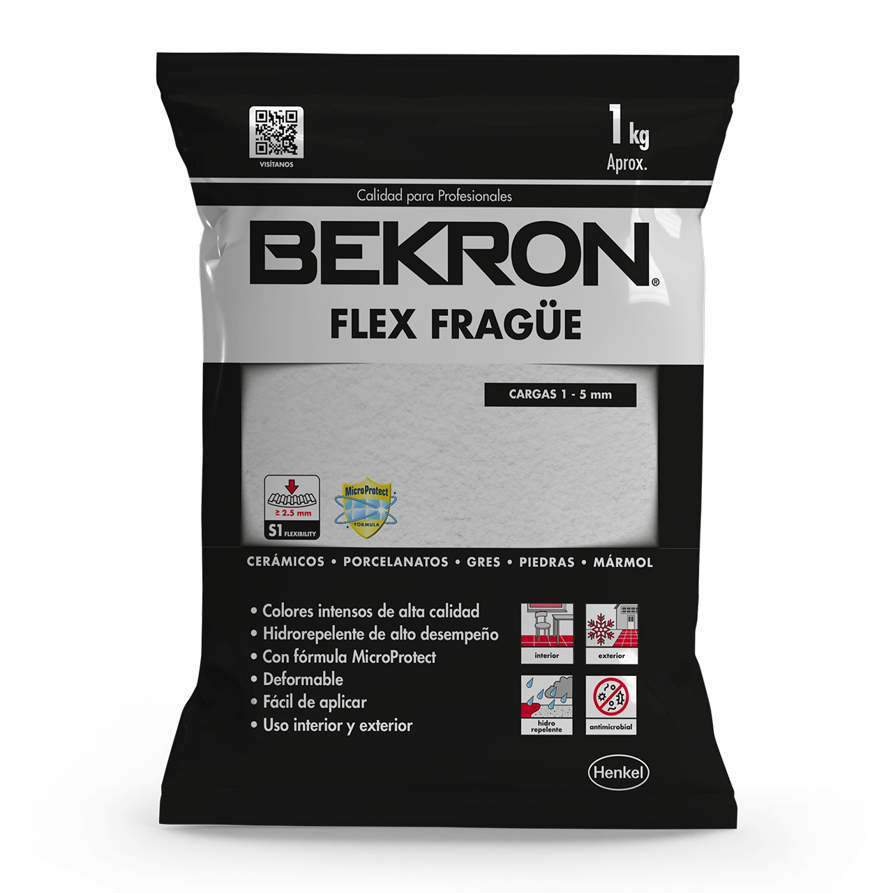 Flex Fragüe Blanco 1 Kg Bekron