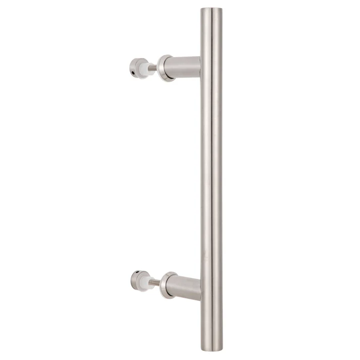 Manillon Thor acceso simple 30cm inox + tope 1/2 luna Yale