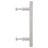 Manillon Thor acceso simple 30cm inox + tope 1/2 luna Yale