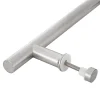 Manillon Thor acceso simple 30cm inox + tope 1/2 luna Yale