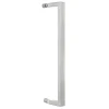 Manillon Milano acceso simple 36cm inox + tope 1/2 luna Yale