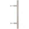 Manillon Toscana acceso simple 40cm inox + tope 1/2 luna Yale