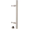 Manillon Toscana acceso simple 40cm inox + tope 1/2 luna Yale