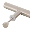 Manillon Toscana acceso simple 40cm inox + tope 1/2 luna Yale