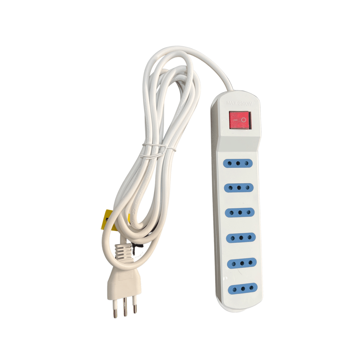 Alargador Multiple 6 Posiciones 2P+T 10A 3 Mts  Standford