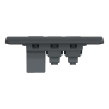 Enchufe doble 10A + USB Genesis negro Schneider