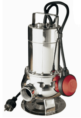 Bomba sumergible  aguas servidas 1 HP Canal 100M BI KSB