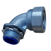 Conector Curvo 20 mm P/Flexible Metálico Ekoline