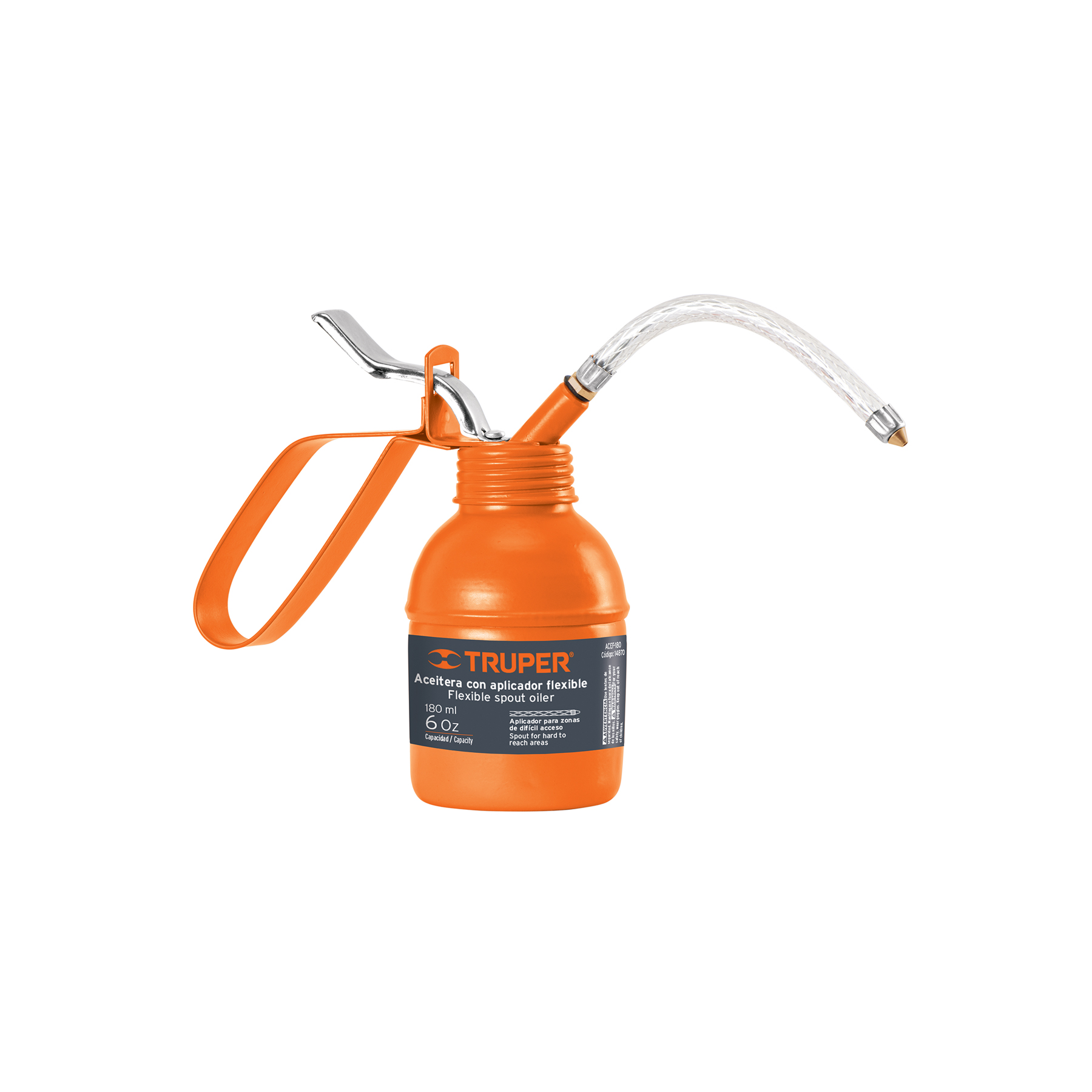 Aceitera  manual 180ml (14870) Truper