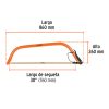 Marco sierra tronzar 30" (10260) Truper