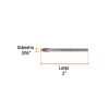 Broca vidrio cerámica 5 mm (11701) Truper