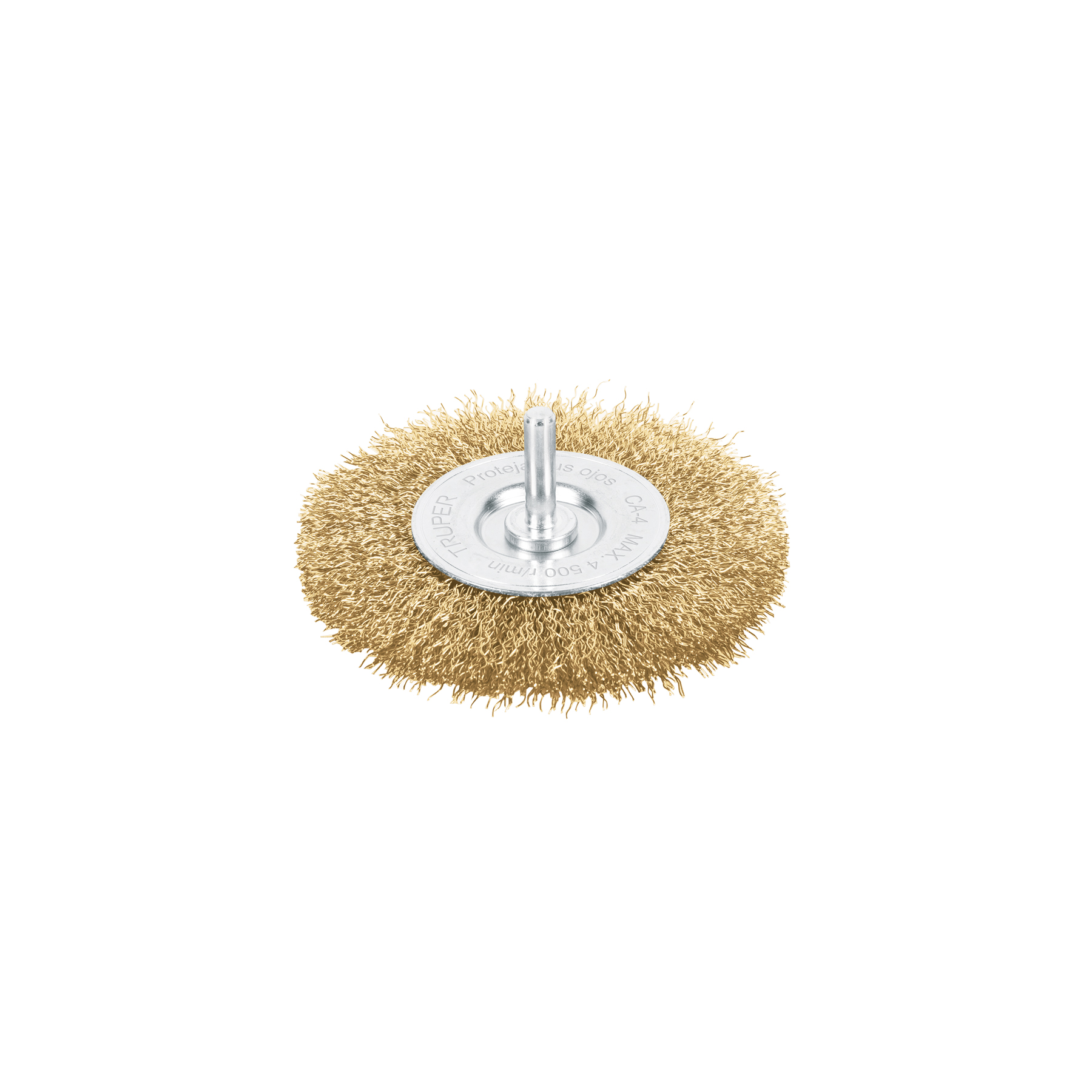 Grata circular 4" para taladro alambre grueso (11590) Truper
