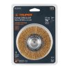 Grata circular 4" para taladro alambre fino (11576) Truper