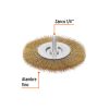 Grata circular 4" para taladro alambre fino (11576) Truper