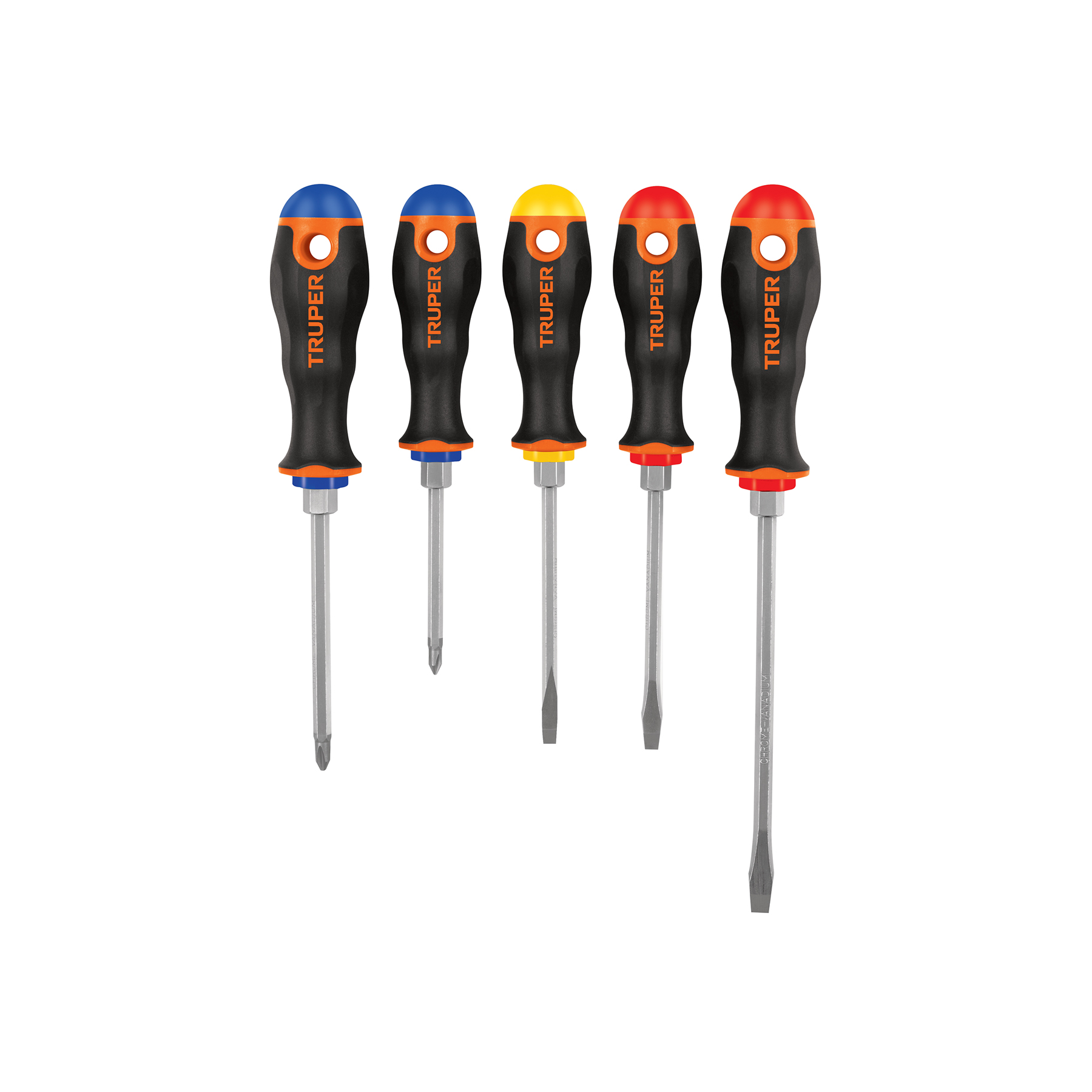 Set 5 atornilladores (14138) Truper