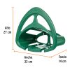 Portamanguera plastico verde (10638) Truper