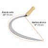 Hechona (hoz) dentada 20" (15122) Truper