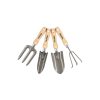 KIt herramientas de jardin 4 piezas mango 6'' (15030) Truper