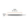 Lima plana muza 8" (15155) Truper