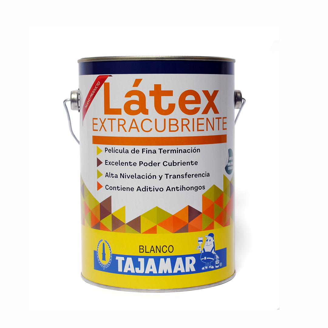 Latex extracubriente blanco 1 galón Tajamar