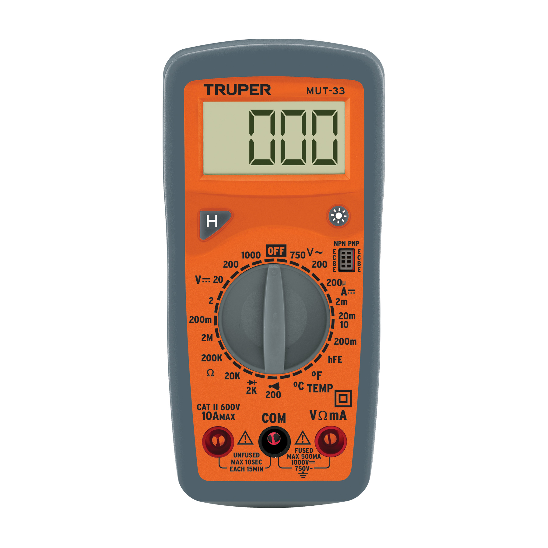 Multitester digital profesional (10401) Truper