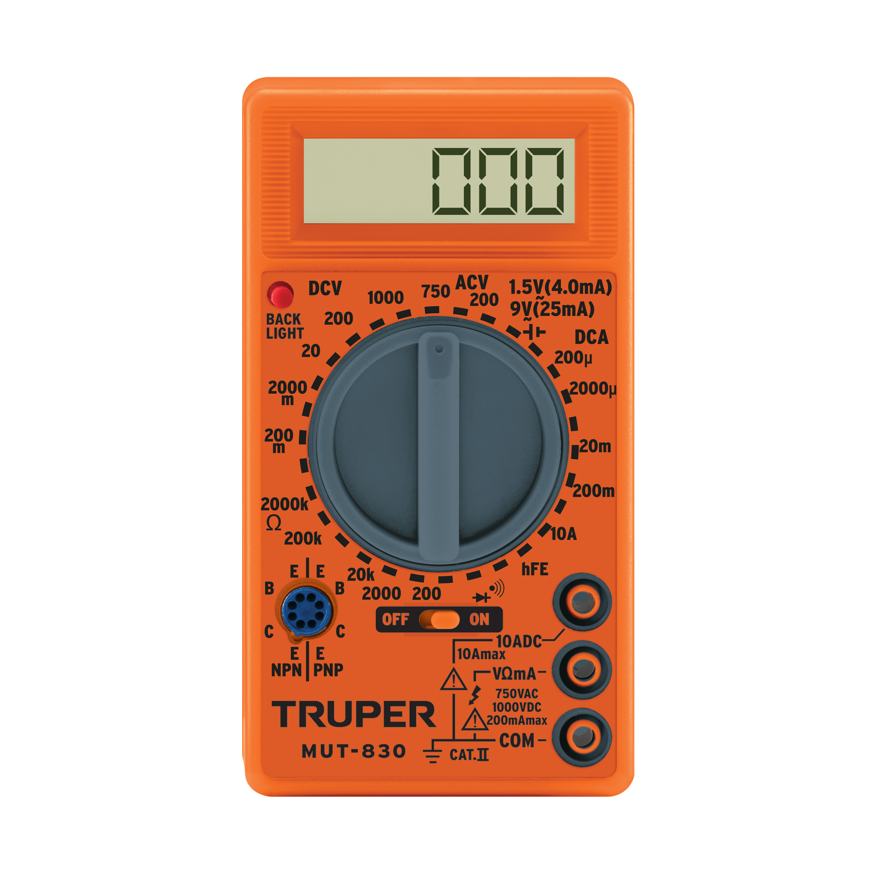 Multitester digital (10400) Truper