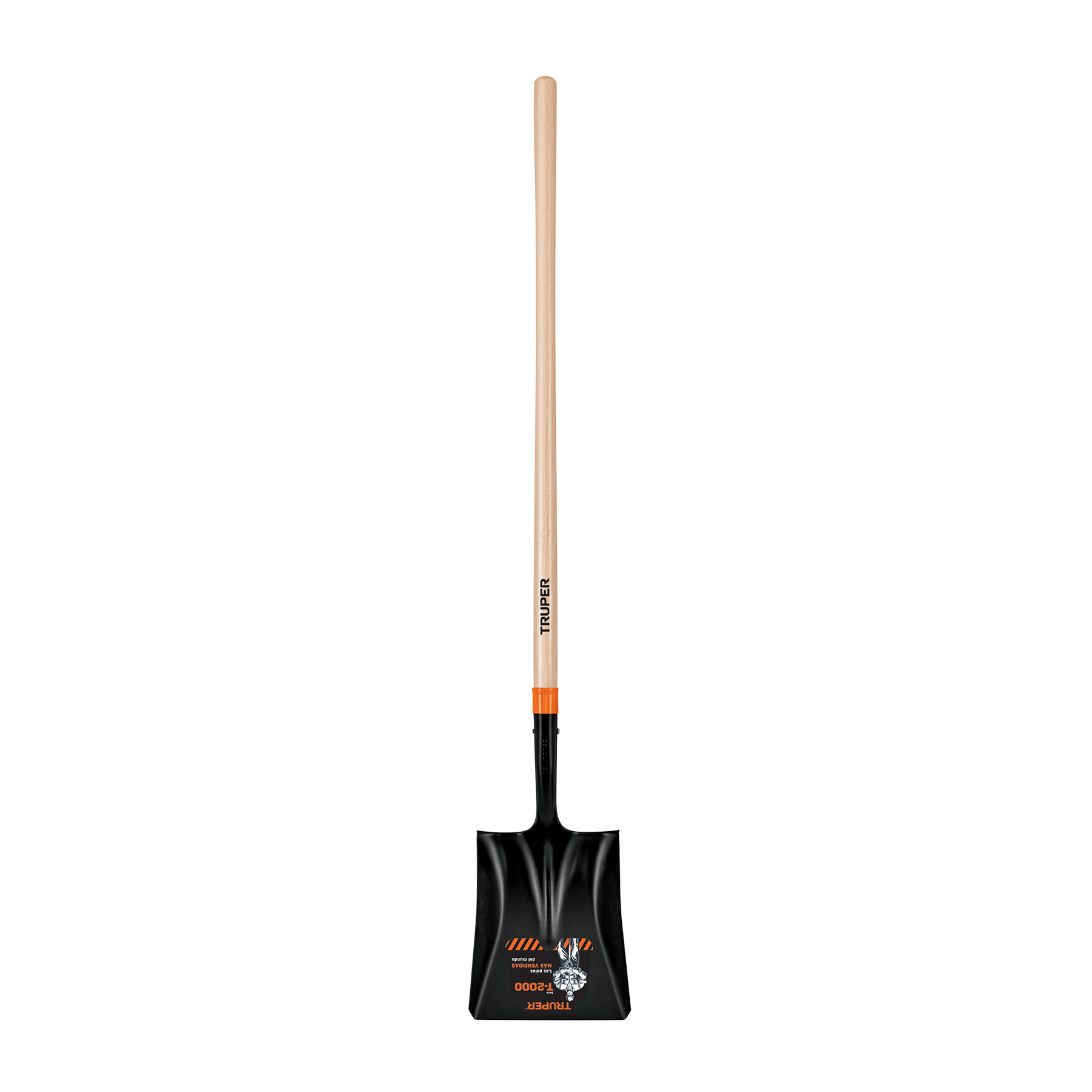 Pala cuadrada mango largo 144 cms (17176)  Truper