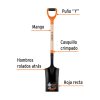 Pala recta mango con asa (17162) Truper