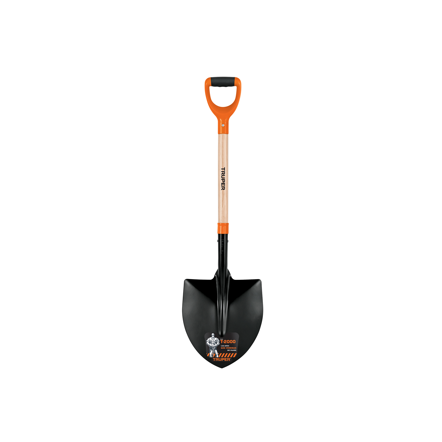 Pala punta huevo mango con asa 104 cms (17165) Truper