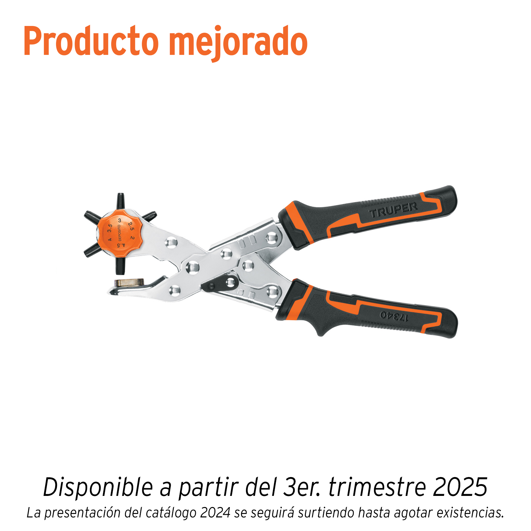 Sacabocado mango 9" (17340) Truper