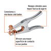 Pinza toma tierra 500A (14235) Truper