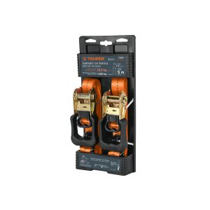 Eslinga con rachet 2 Pzs  4.8 mts x 1 1/4" 1000kg  (19285) Truper