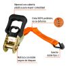 Eslinga con rachet 2 Pzs 4.8 m x 1 1/4″ 1000 kg (19285) Truper