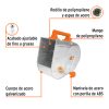 Molinete tirolera profesional (13008) Truper