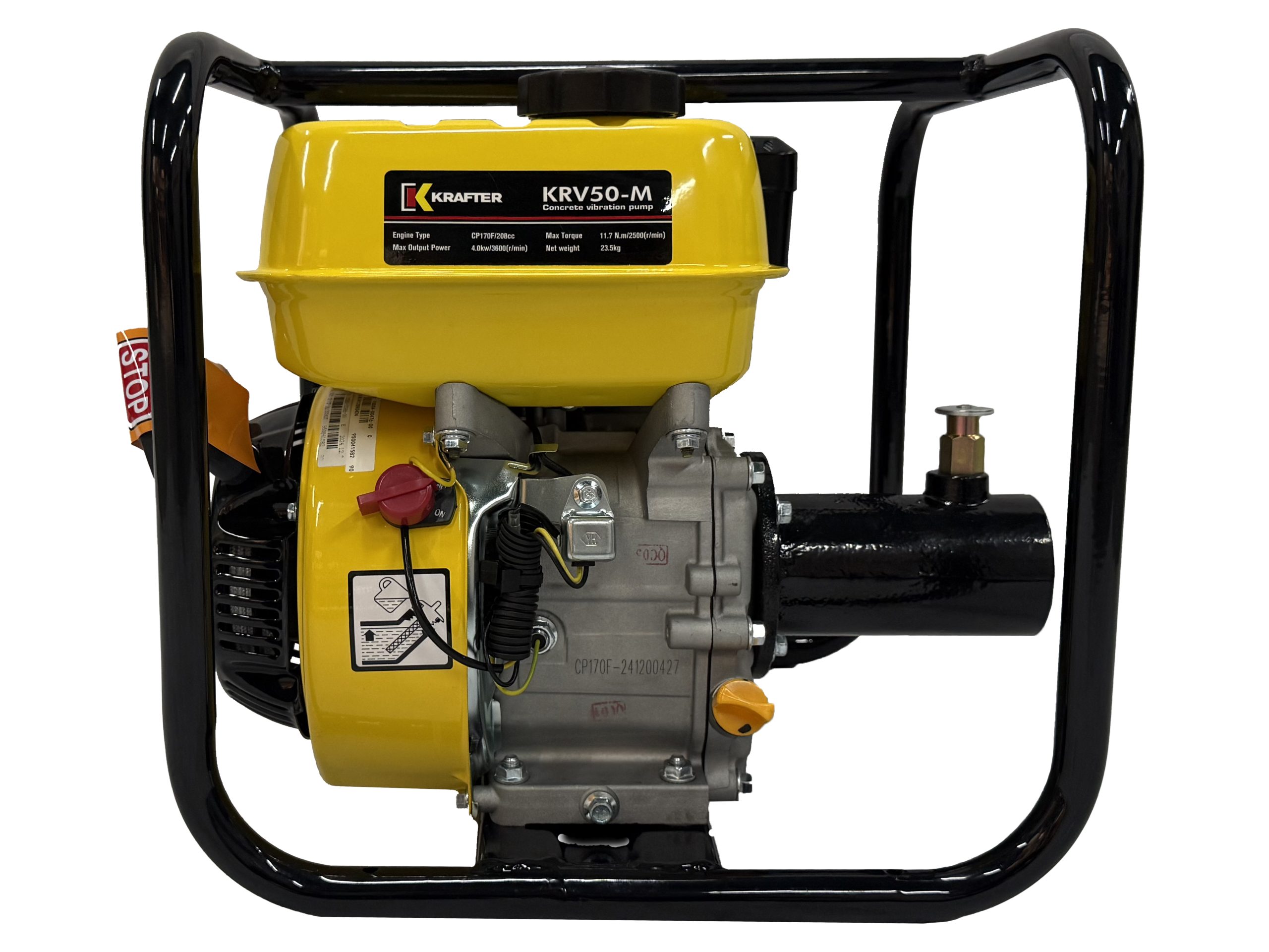 Motor Vibrador concreto KR50-M 6.5HP (Dynapac/Ball/Pin) Emaresa