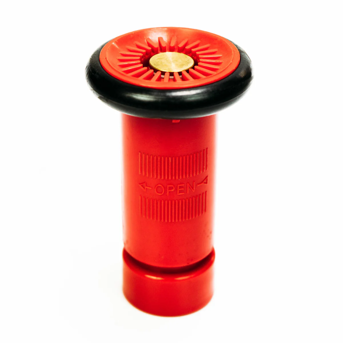 Pitón regulable tipo bombero HI 1´´plástico HI rojo EDR