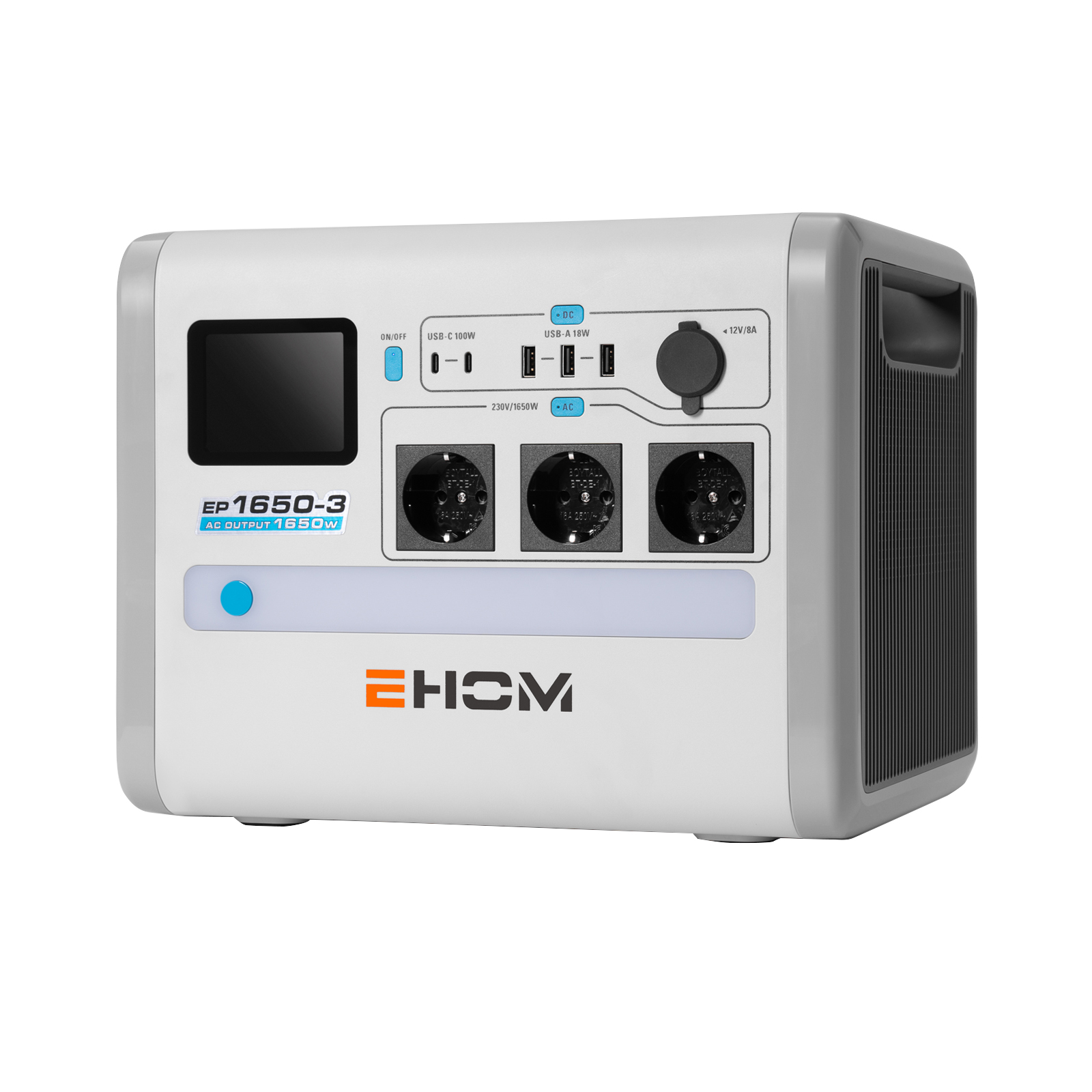 Power bank (estación de energía portátil) 1650 W EHCM